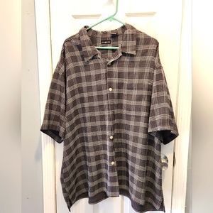 George short sleeve button up shirt